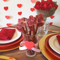 How To: Beef Jerky Bouquet & Valentine Napkin Fold